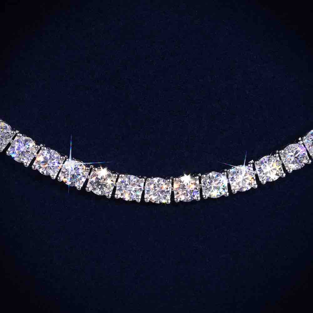 4MM Moissanite Tennis Chain