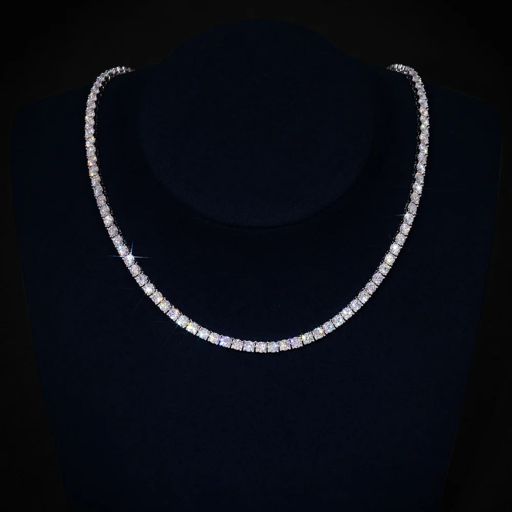 4MM Moissanite Tennis Chain