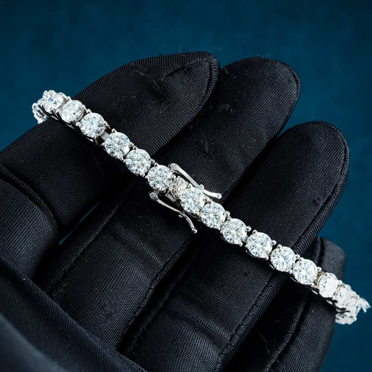 5MM Moissanite Tennis Bracelet