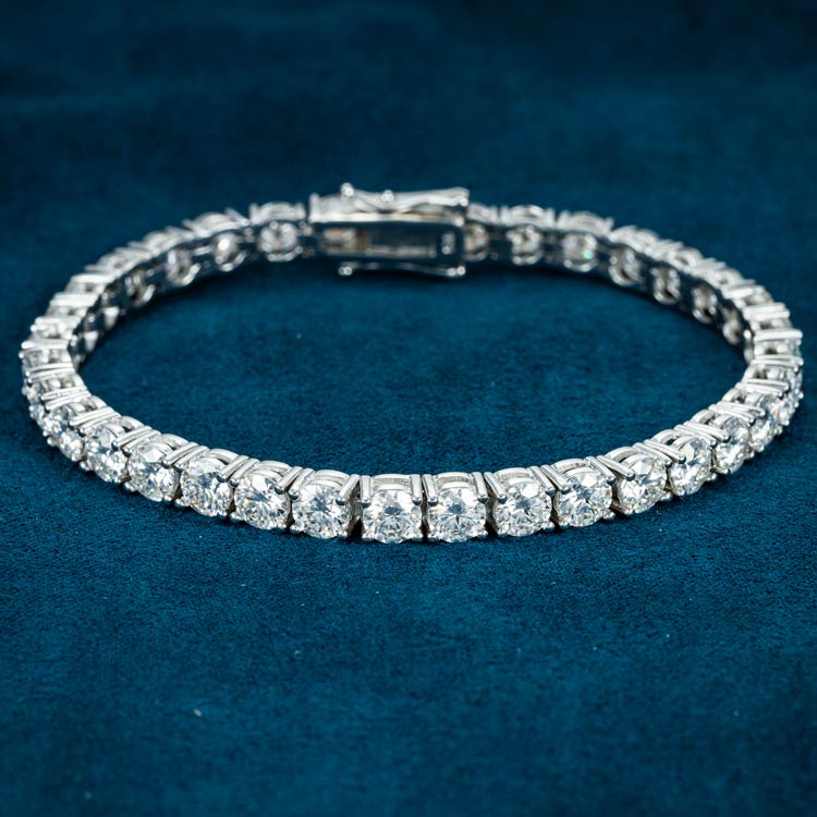 5MM Moissanite Tennis Bracelet
