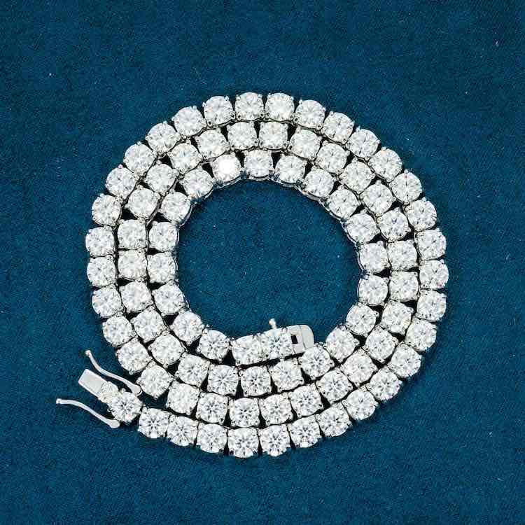 5MM Moissanite Tennis Chain