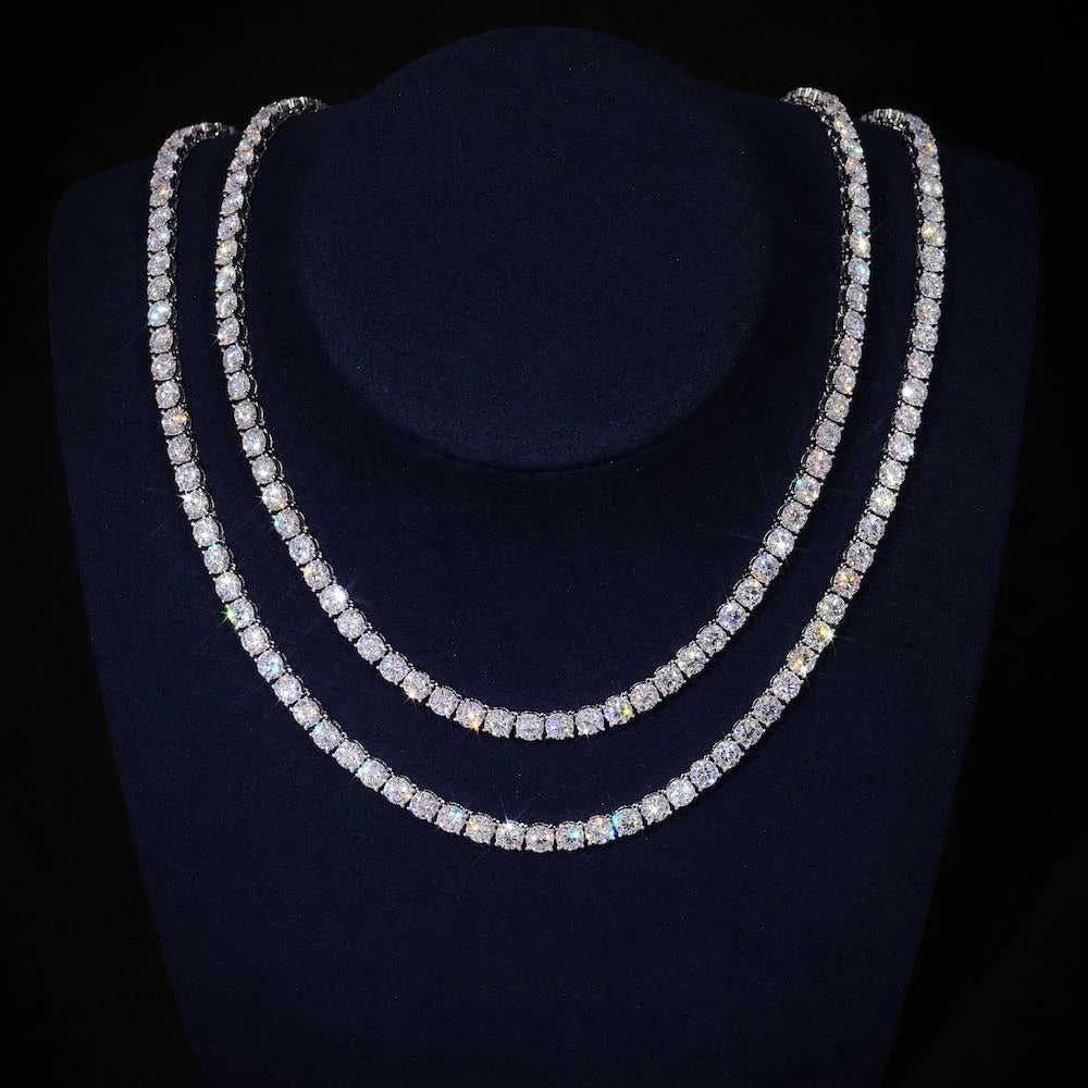 5MM Moissanite Tennis Chain