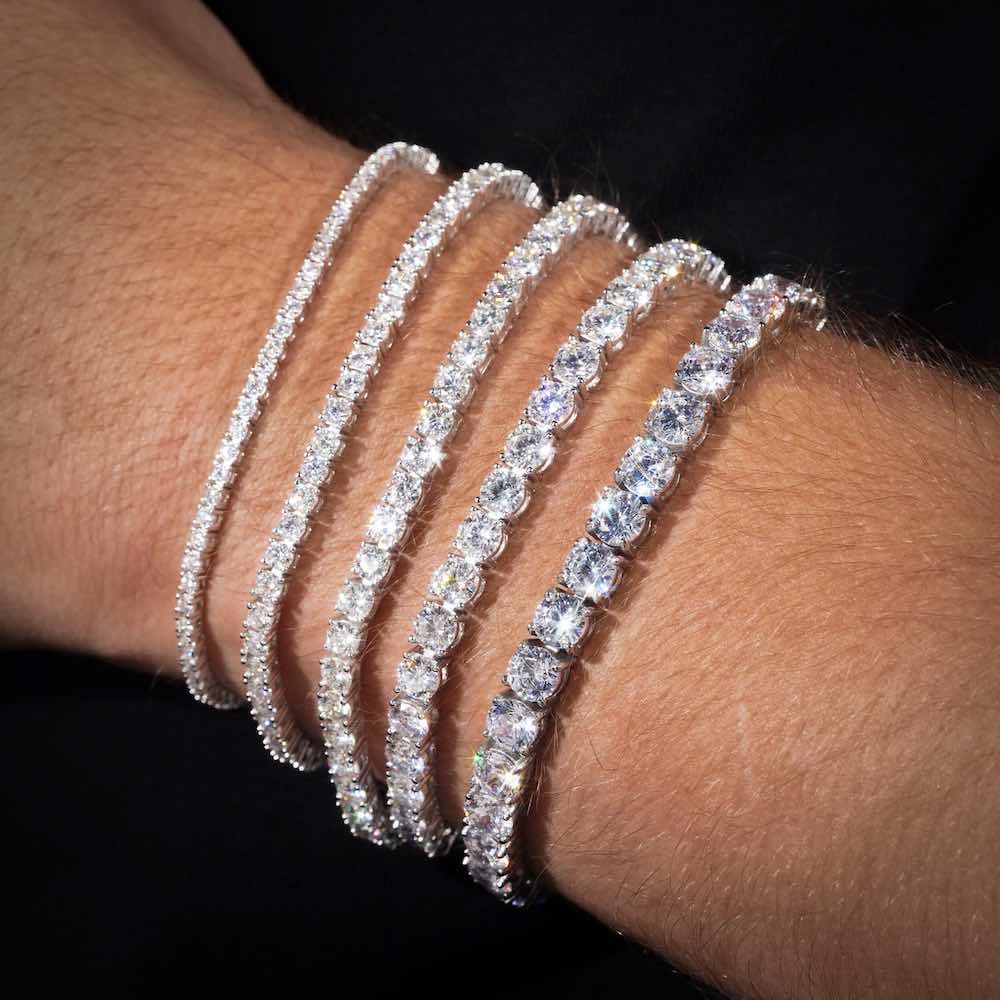 Moissanite Tennis Bracelet (ALL SIZES)