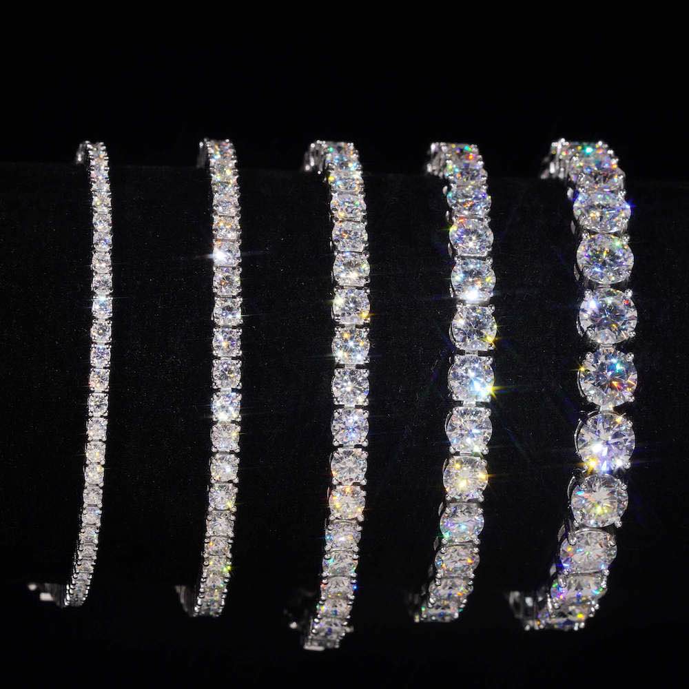 Moissanite Tennis Bracelet (ALL SIZES)