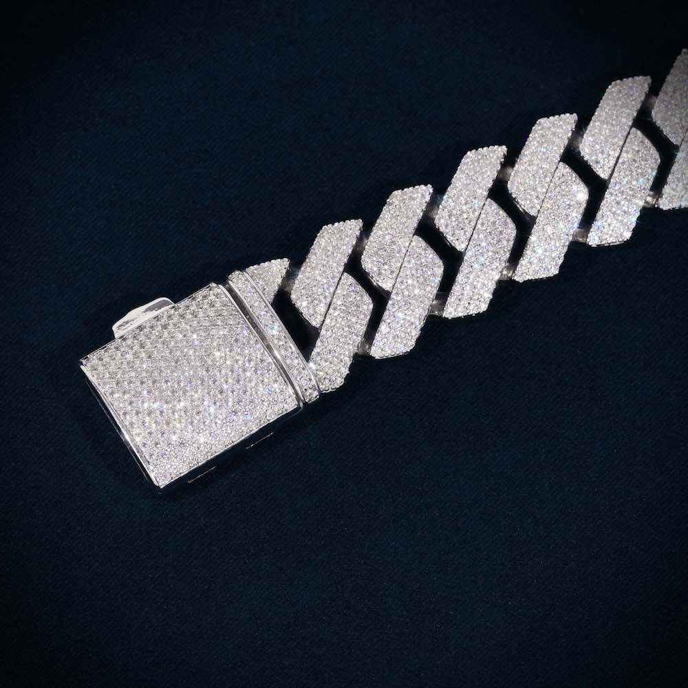 Moissanite Cuban Link Bracelet (ALL SIZES)