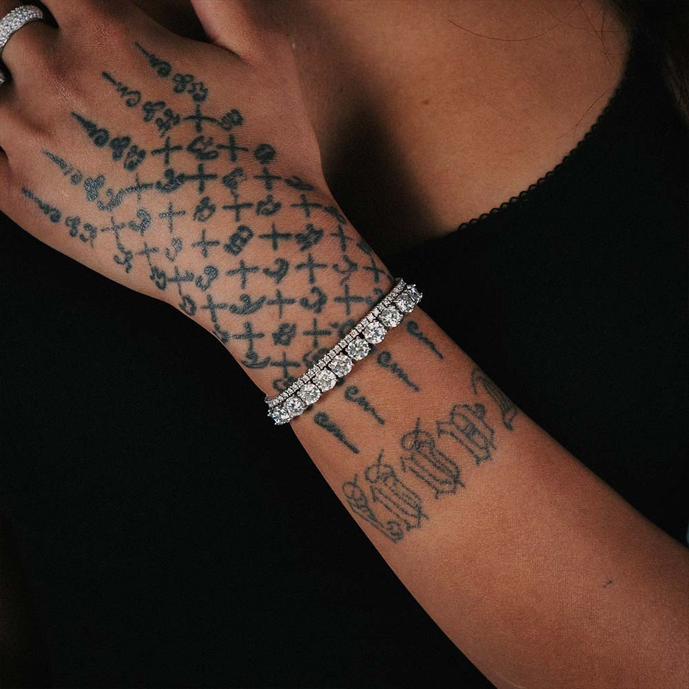 Moissanite Tennis Bracelet (ALL SIZES)