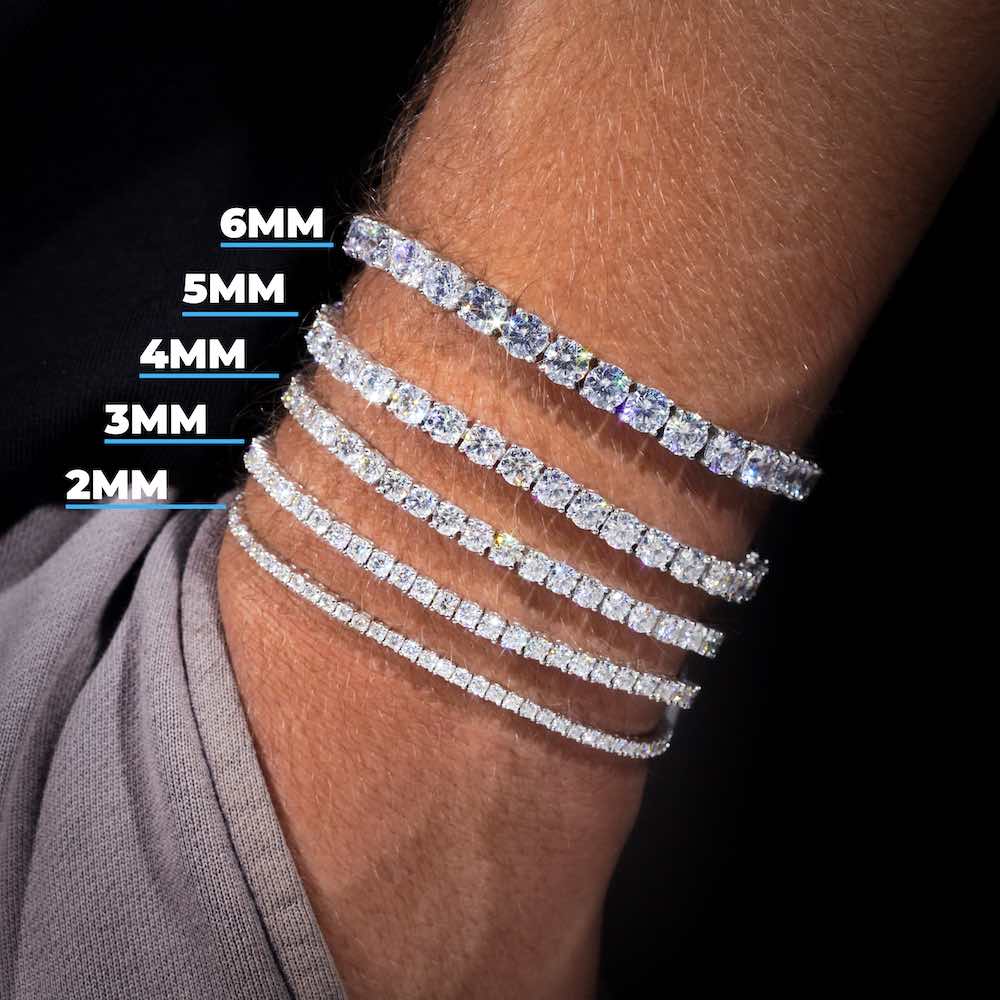 Moissanite Tennis Bracelet (ALL SIZES)